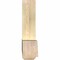 Ekena Millwork Eugene Rough Sawn Timber Gable Bracket, Douglas Fir, 96"W x 24"H x 6"D x 6"F, 6/12 Pitch GBW096X24X0606EUG00RDF - alternate 3